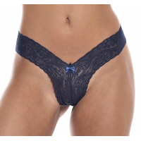 Calcinha Renda Azul Marinho Calcinha Renda Azul Marinho