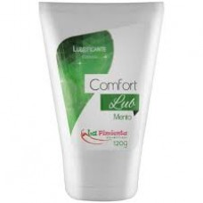 Gel Lubrificante Íntimo Beijável Comfort Lub Menta Refrescante 120g La Pimienta