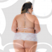 Conjunto Assanhadinha Plus Size Branco Conjunto Assanhadinha Plus Size Branco