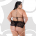 Conjunto Assanhadinha Plus Size Preto - conjuntos GMR Shop