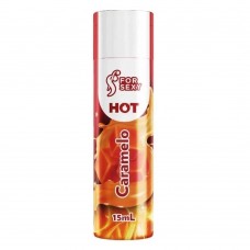 Gel Hot Comestível Saboroso 15ml For Sexy - Caramelo