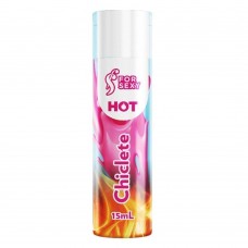Gel Hot Comestível Saboroso 15ml For Sexy - Chiclete
