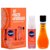 Kit Prazer Afrodisíaco Óleo e Aromatizador