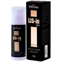 LIS-IN GOLD GEL FACILITADOR ANAL 30G HOT FLOWERS