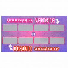Raspadinha Verdade ou Desafio
