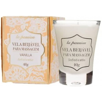 Vela Beijável Massagem La Passion Vanila