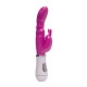 Vibrador Silicone Rabbit 8 Vibrações Usb Rosa